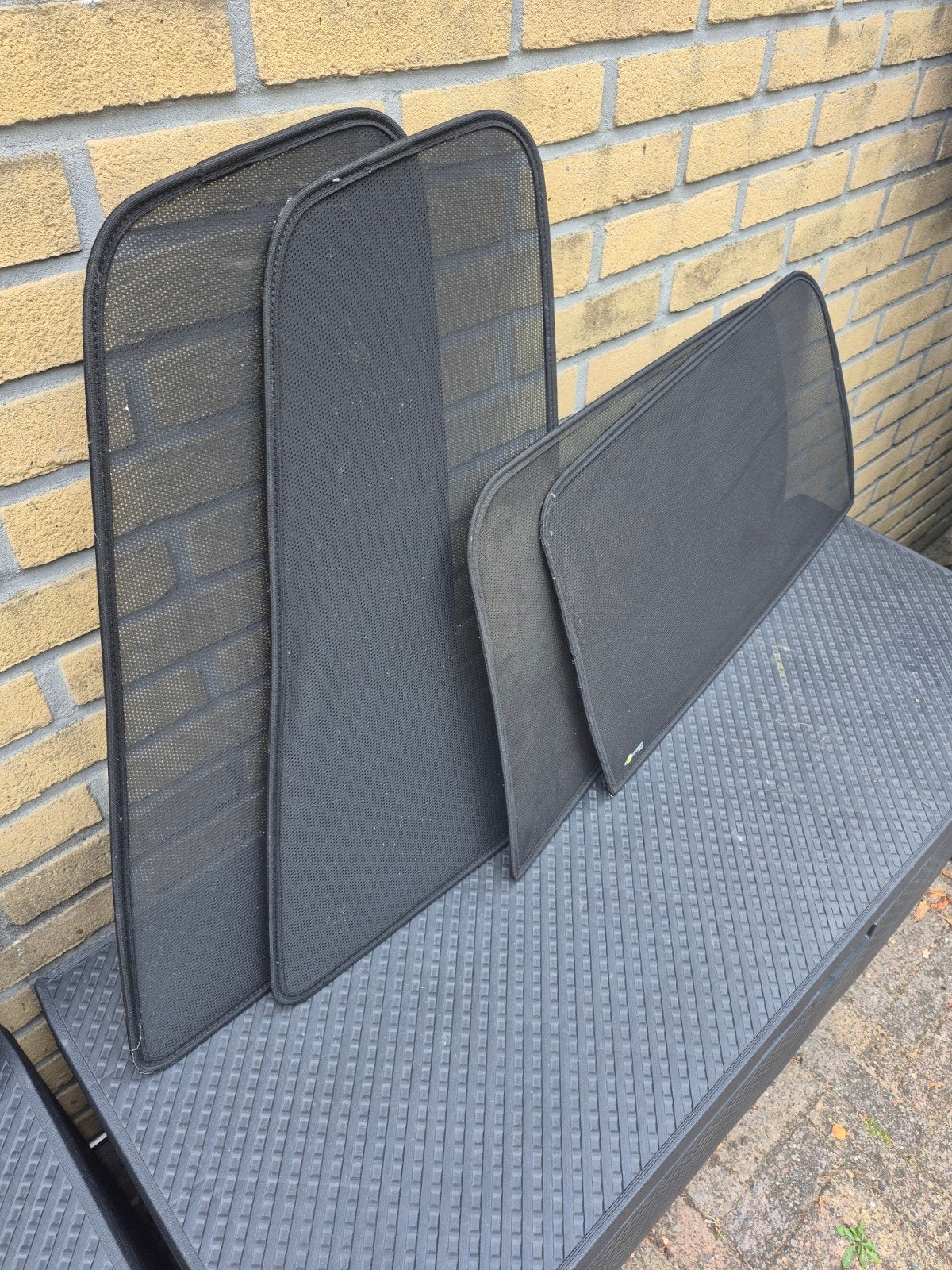 Zonneschermen voor auto - complete set, Auto diversen, Auto-accessoires, Gebruikt, Ophalen
