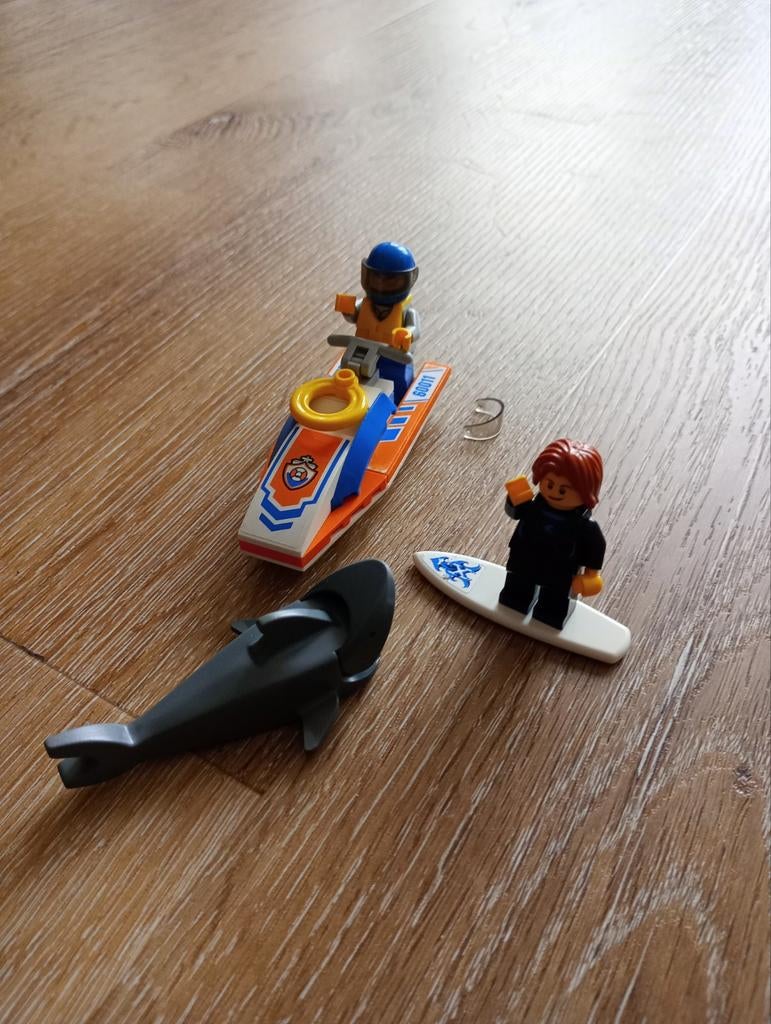 Lego City 60011 Surfer Rescue set, Kinderen en Baby's, Speelgoed | Duplo en Lego, City, Lego, Compleet, Ophalen of Verzenden