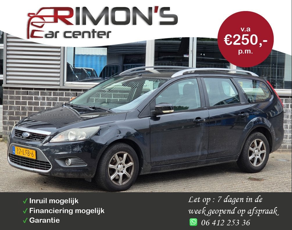 Ford Focus Wagon 1.8 Limited Flexi Fuel, Auto's, Ford, Bedrijf, Te koop, Focus, Benzine, Euro 5, C, Stationwagon, Handgeschakeld