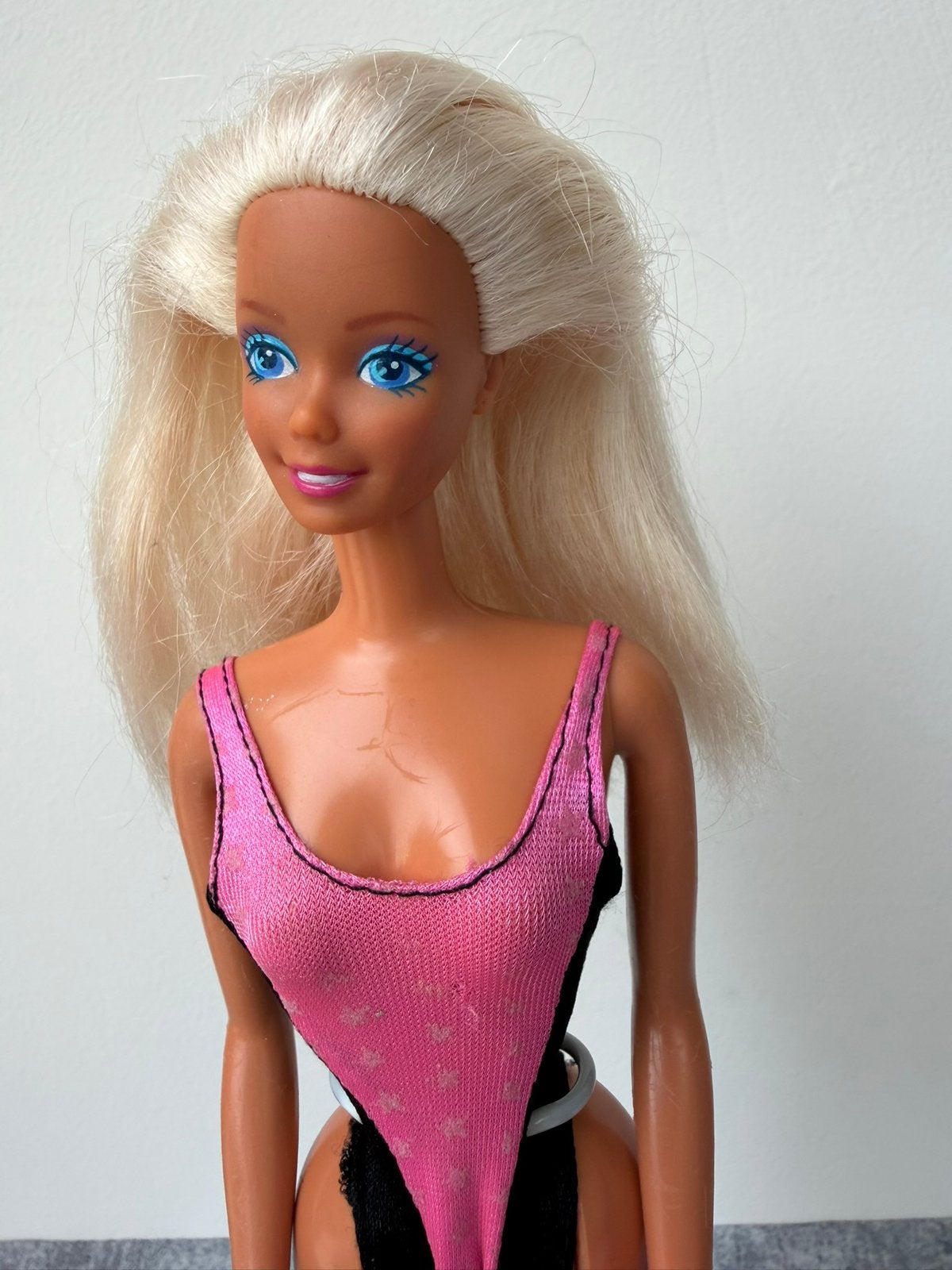 VINTAGE St. Tropez Barbie, 1988, Ophalen of Verzenden, Zo goed als nieuw, Pop