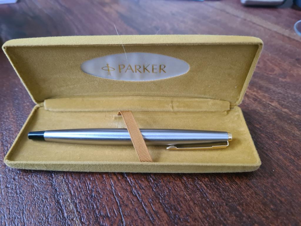 Parker Vulpen - met origineel doosje, Verzamelen, Pennenverzamelingen, Gebruikt, Parker, Met doosje, Ophalen of Verzenden