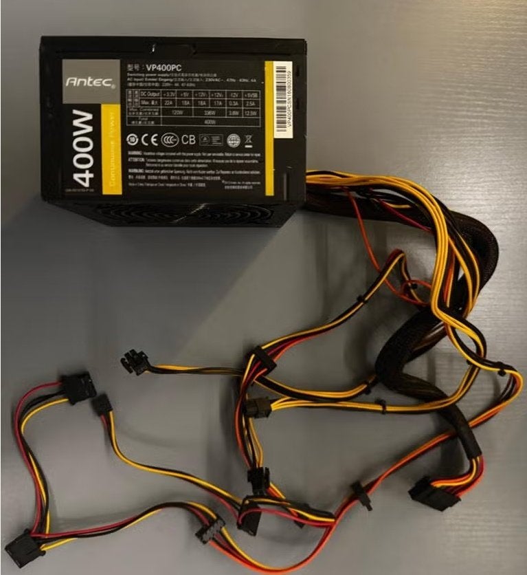 Antec VP400PC 400W, Computers en Software, Interne voedingen, Gebruikt, Ophalen of Verzenden