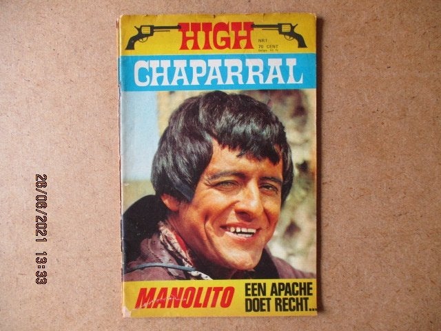 adv4599 high chaparral, Eén comic, Ophalen, Gelezen, Overige gebieden