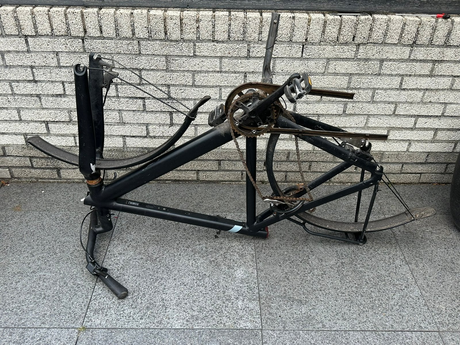 Frame Vanmoof -> MOET WEG, Fietsen en Brommers, Fietsonderdelen, Ophalen, Gebruikt, Frame