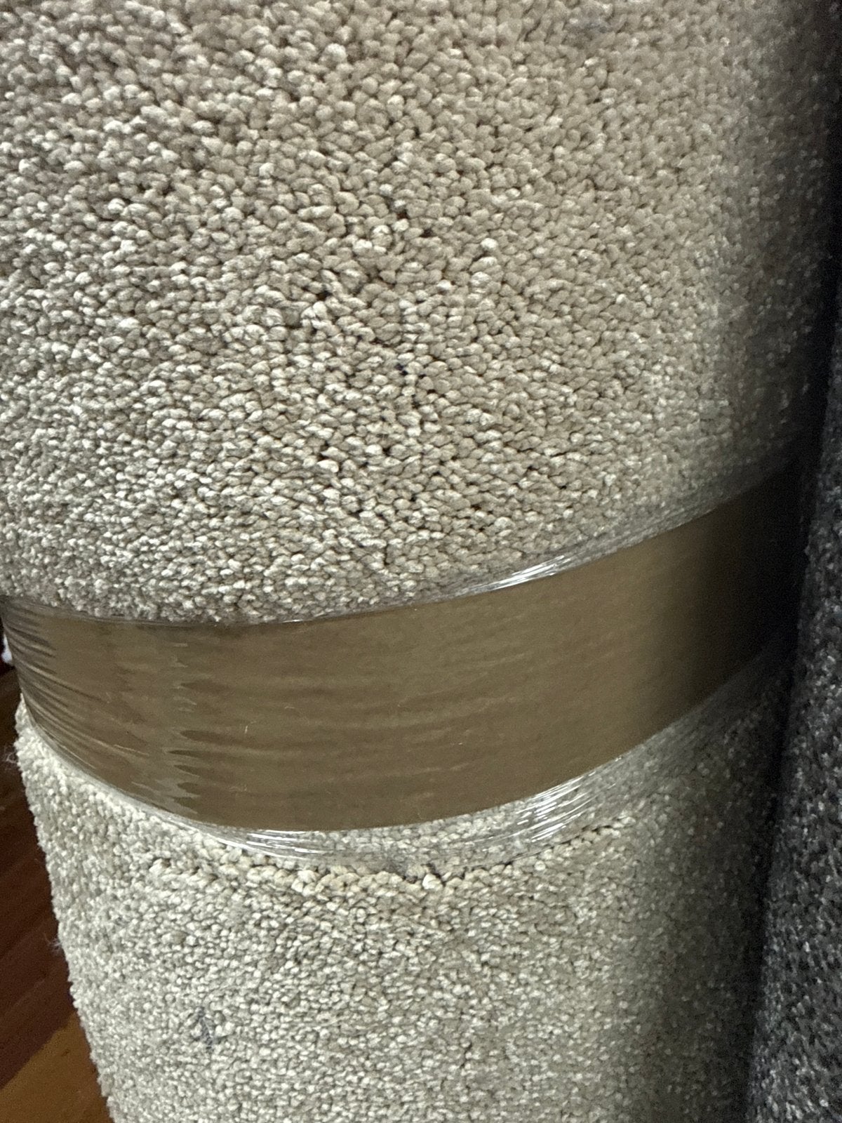 ‼️Nieuw Coupon Beige Taupe Tapijt op Rol - 2,85x4m discount, Ophalen, Nieuw, Beige, 200 cm of meer