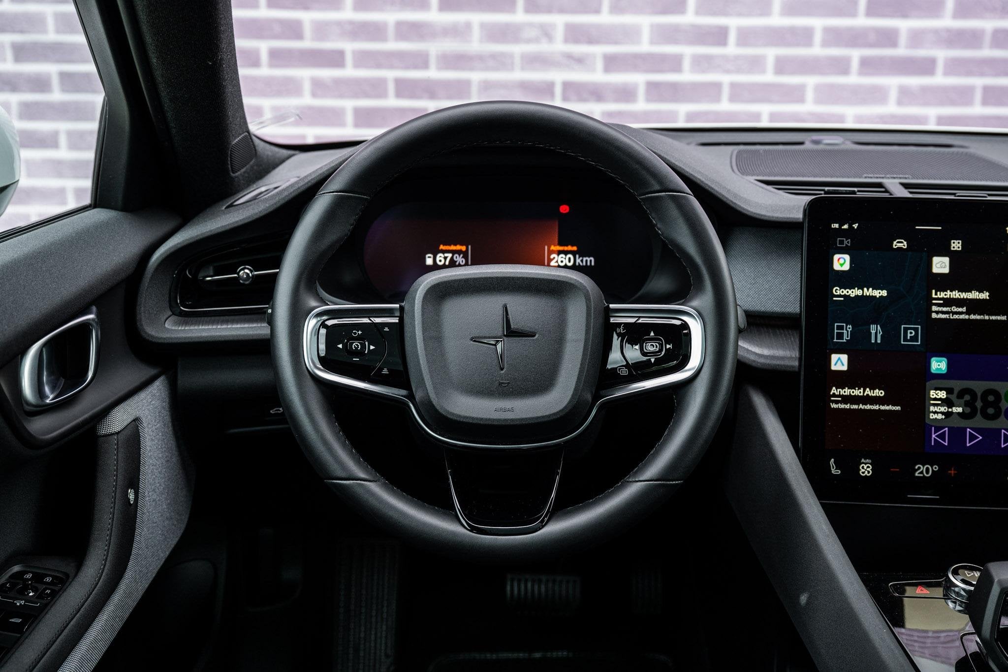 Polestar 2 Long Range Dual Motor 78 kWh | Plus | Pilot Lite, Auto's, Automaat, Stof, Gebruikt, Verwarmde buitenspiegels