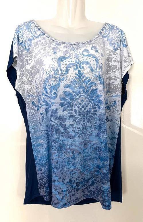 Scottage top maat 46 [vj], Kleding | Dames, Tops, Nieuw, Maat 46/48 (XL) of groter, Blauw, Zonder mouw, Ophalen of Verzenden