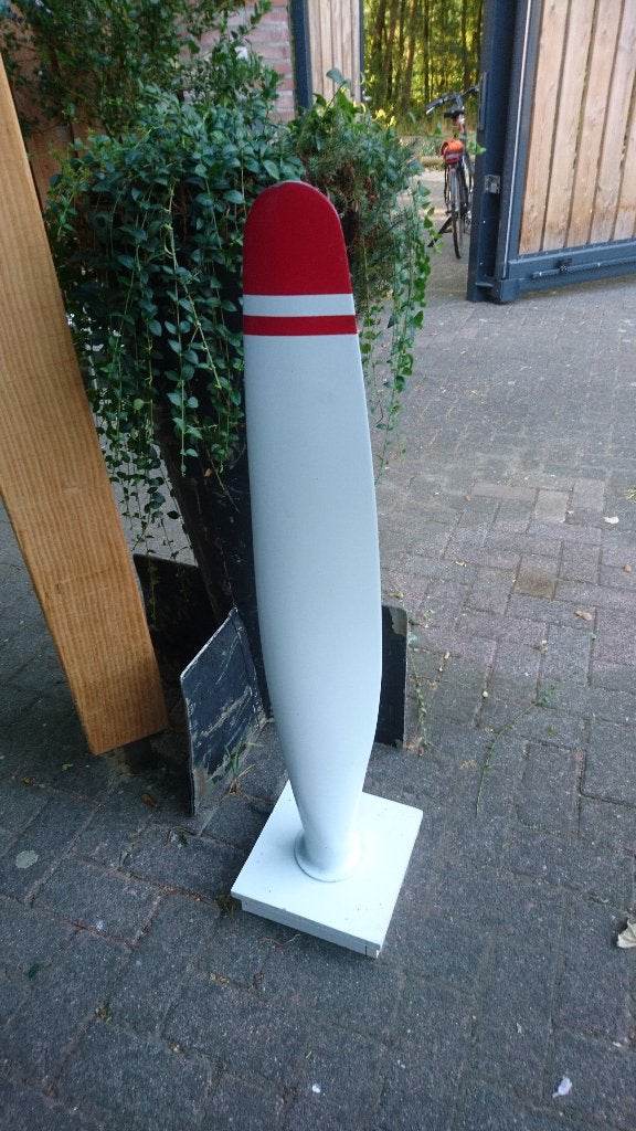 Propeller blad wit met voetsteun H=0,9mtr, Ophalen, Gebruikt, Overige typen