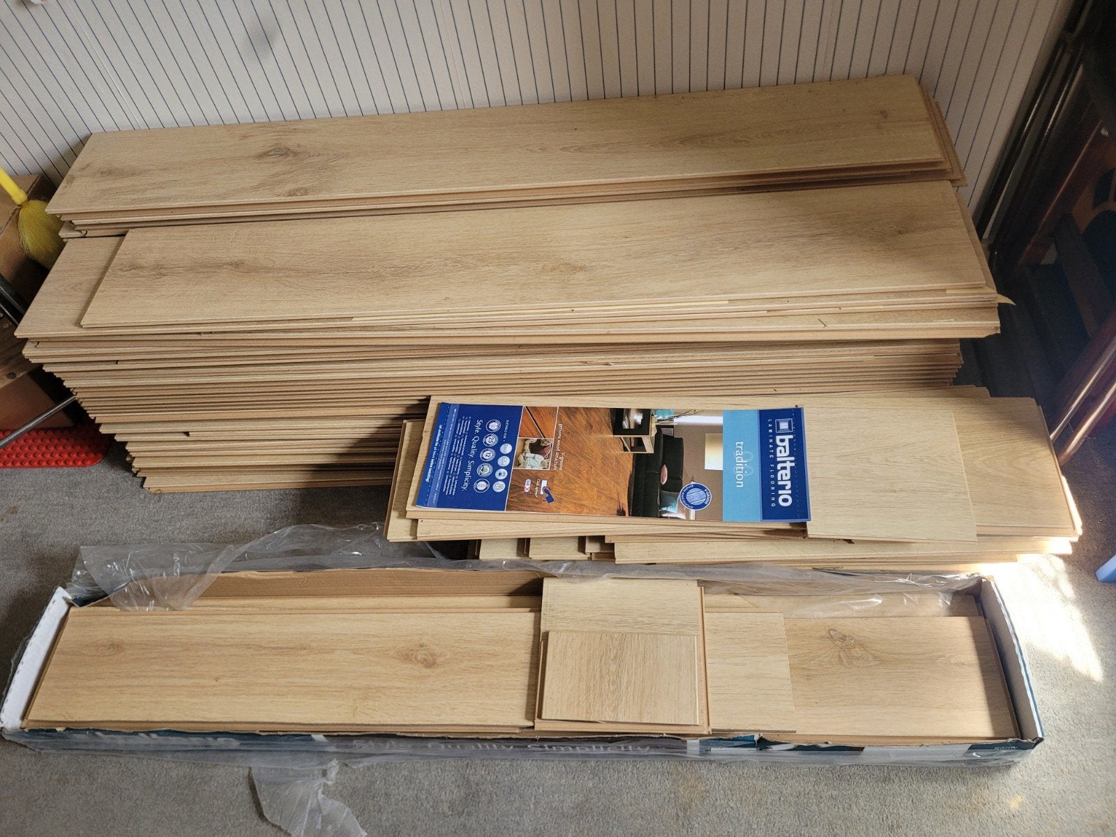 Laminaatvloer - Batterino Tradition white oak (ca. 19 m²), Ophalen, Overige materialen, 50 tot 150 cm, 10 m² of meer