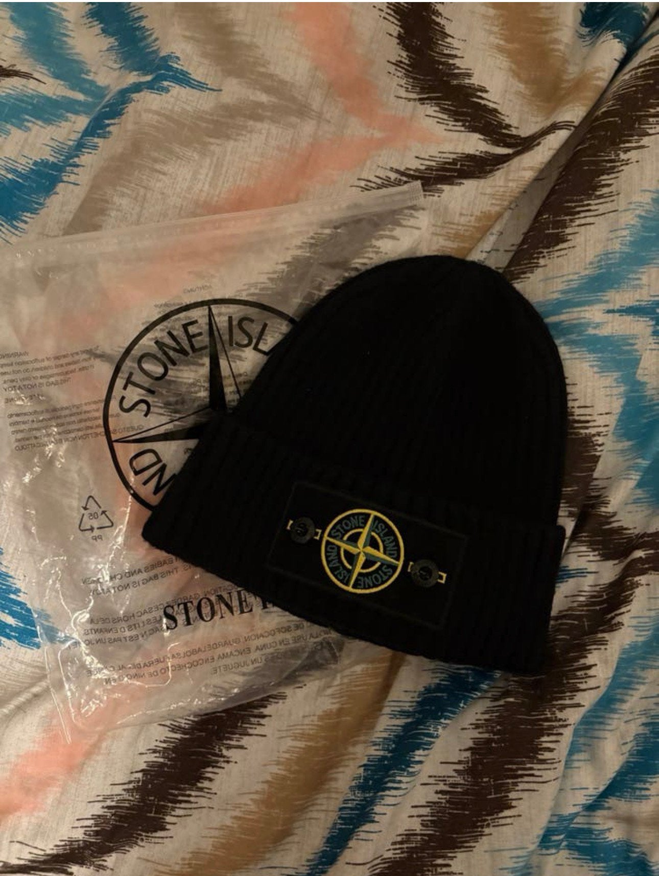 Stone island muts, Kleding | Heren, Hoeden en Petten, Verzenden, Zo goed als nieuw