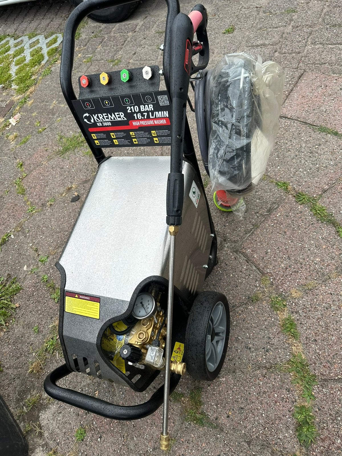 Complete nieuwe kremer hogedruk, Tuin en Terras, Ophalen, Nieuw, Elektrisch