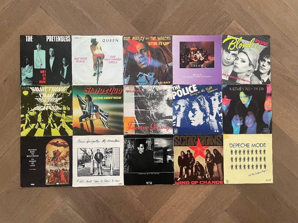 Partij 7 inch vinyl singles, Originele persing, 7 inch, Ophalen of Verzenden, Zo goed als nieuw