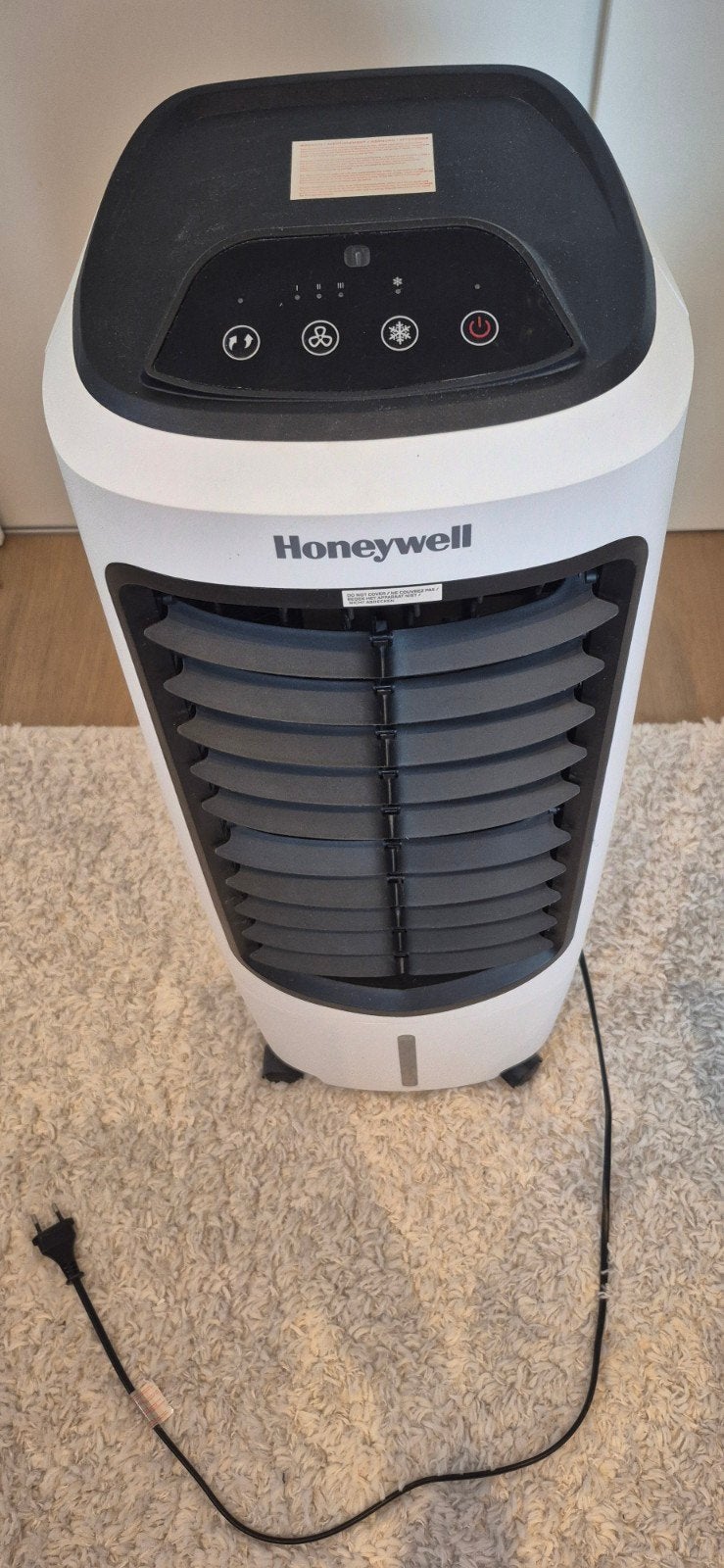 Honeywell luchtkoeler met Afstandsbediening, Ophalen, Minder dan 60 m³, Ventileren, 3 snelheden of meer