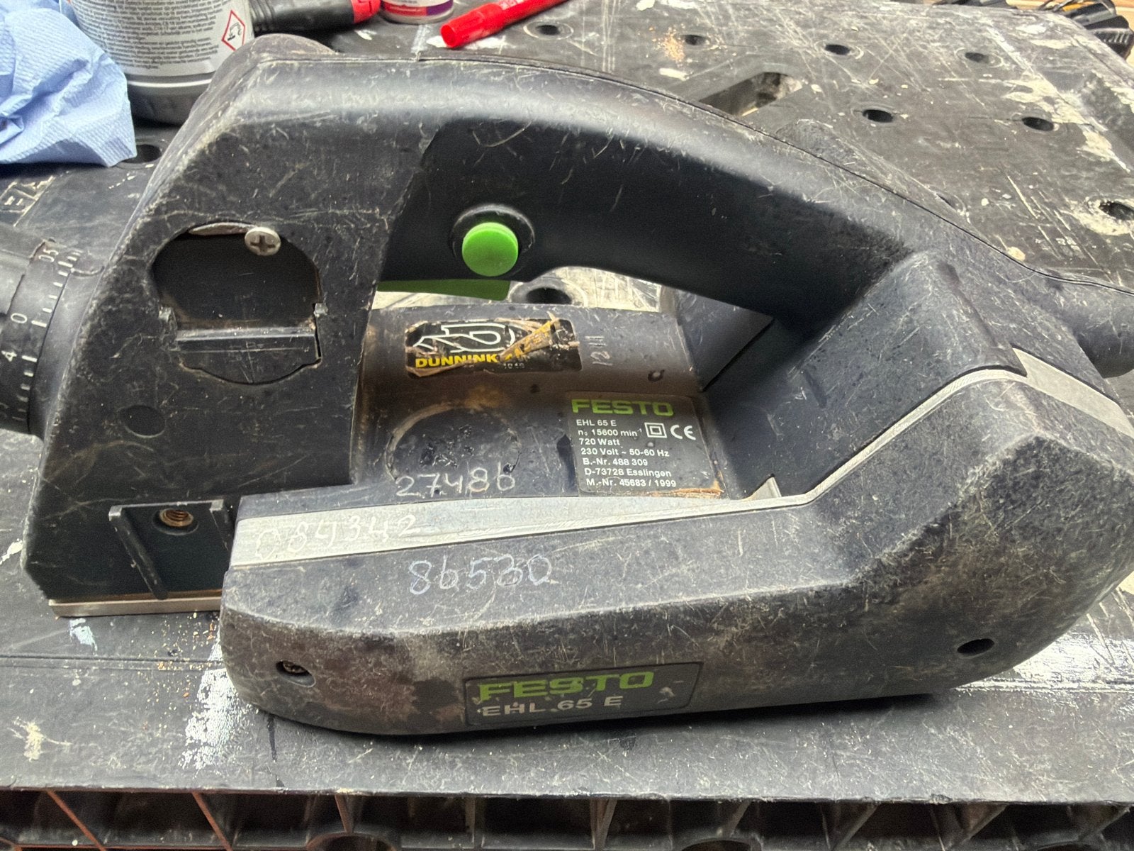 Festool EHL 65 E Schaafmachine, Ophalen of Verzenden, Gebruikt, Elektrisch
