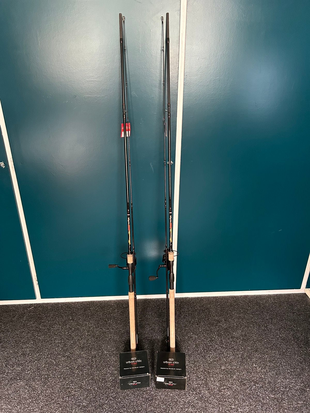 2x Complete Doodaas set snoek 3 meter 0-70gr incl lijn, Nieuw, S, H, Complete set