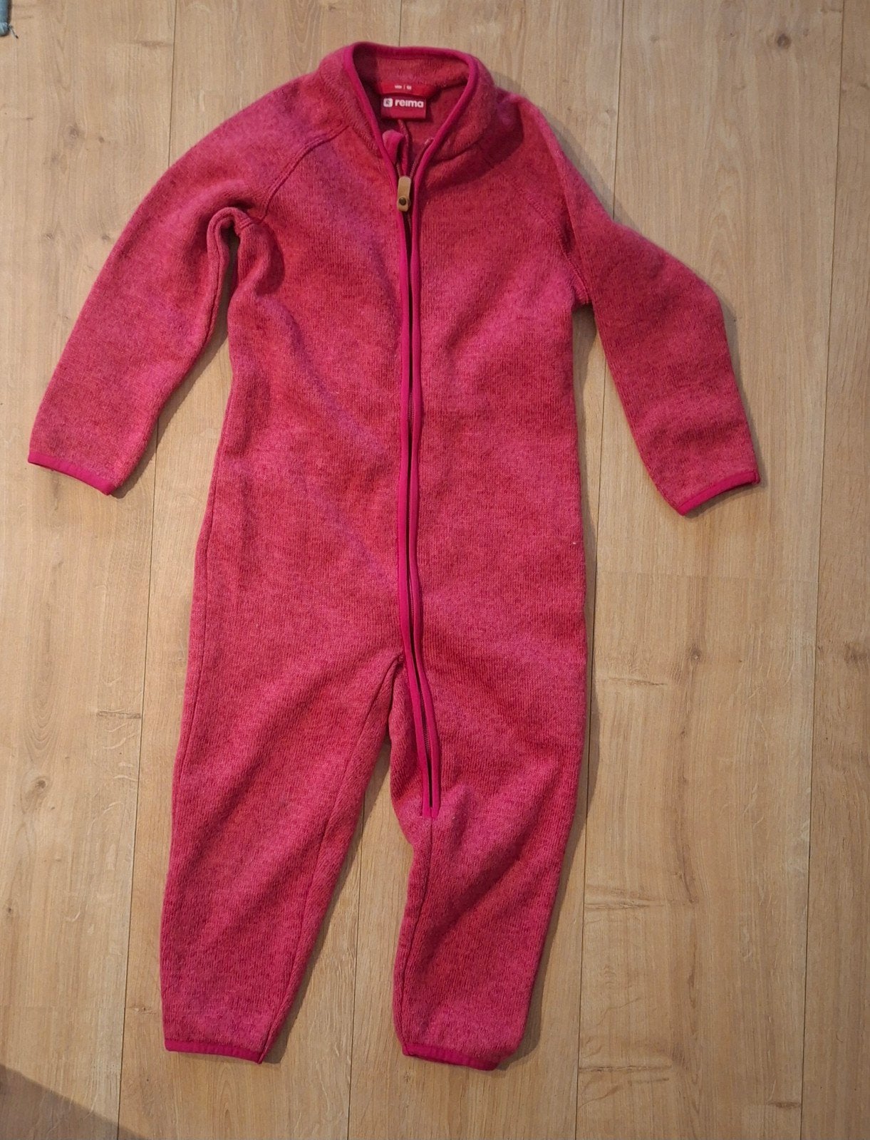 Reima fleece overall roze - maat 98, Ophalen of Verzenden, Gebruikt, Reima, Meisje
