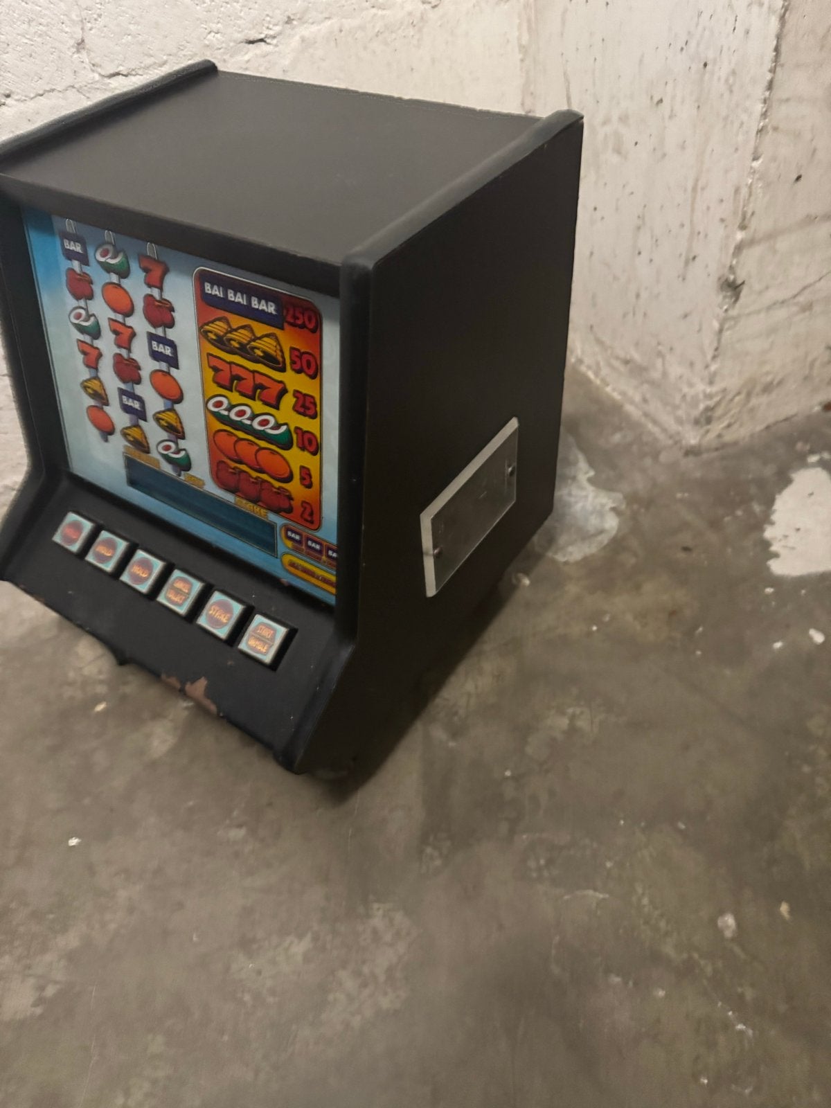 Gokkast / Fruitautomaat - Mini Bar 7 (defect), Verzamelen, Ophalen of Verzenden, Gebruikt