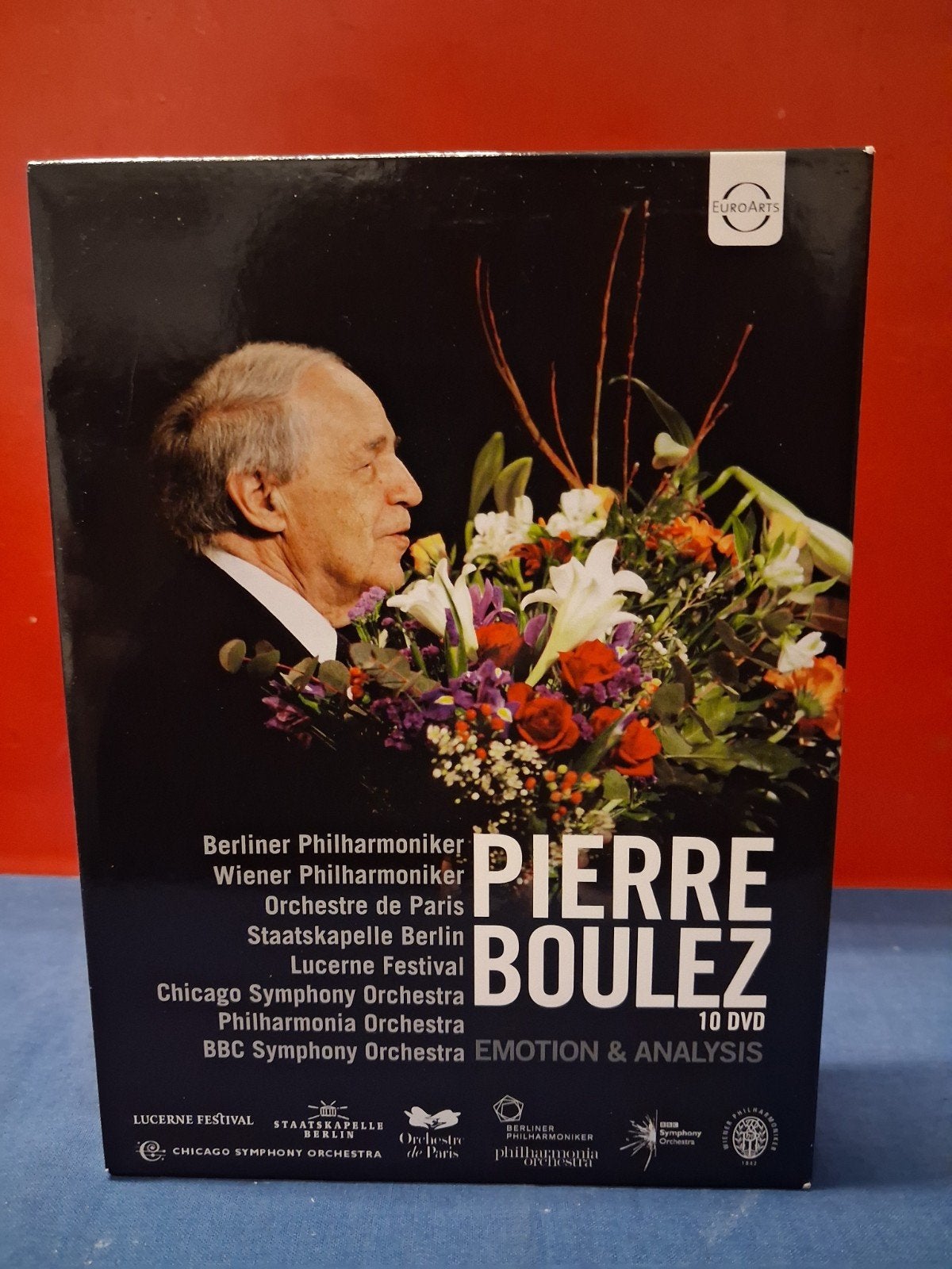 Pierre Boulez Emotion & Analysis 10 DVD set, Ophalen of Verzenden, Barok, Zo goed als nieuw