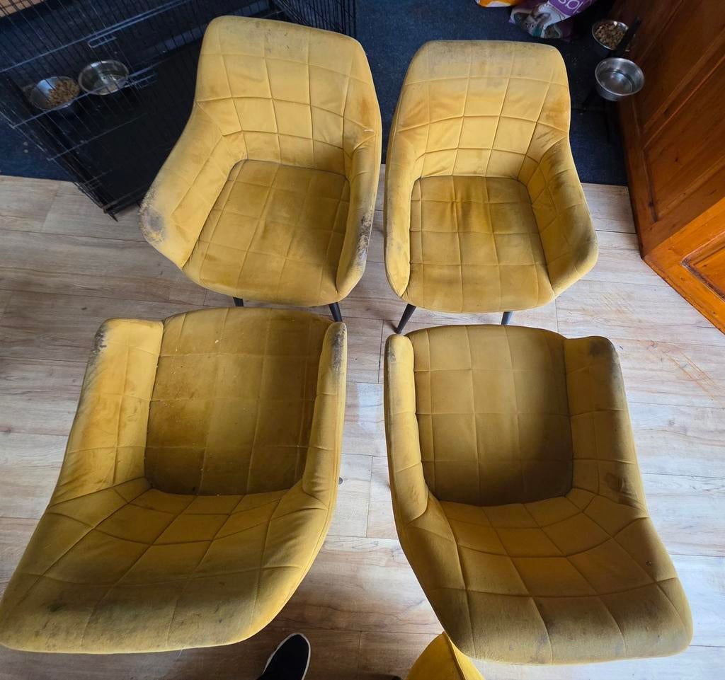 Gratis Gebruikte Eetkamerstoelen, Huis en Inrichting, Ophalen