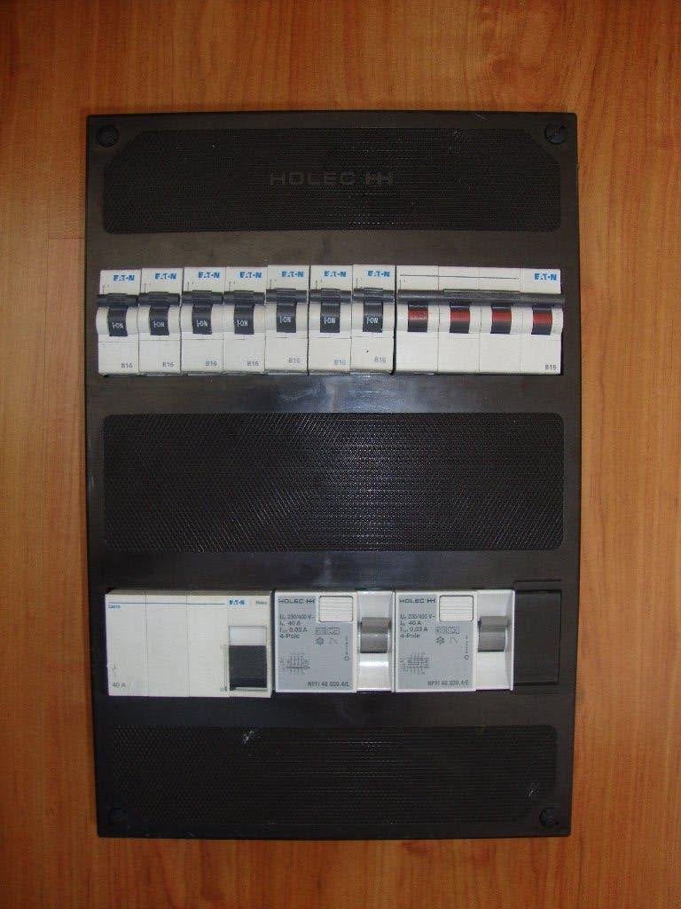 Eaton Holec Groepenkast 7 groepen + krachtgroep, Ophalen of Verzenden, Gebruikt, Eaton, Overige typen