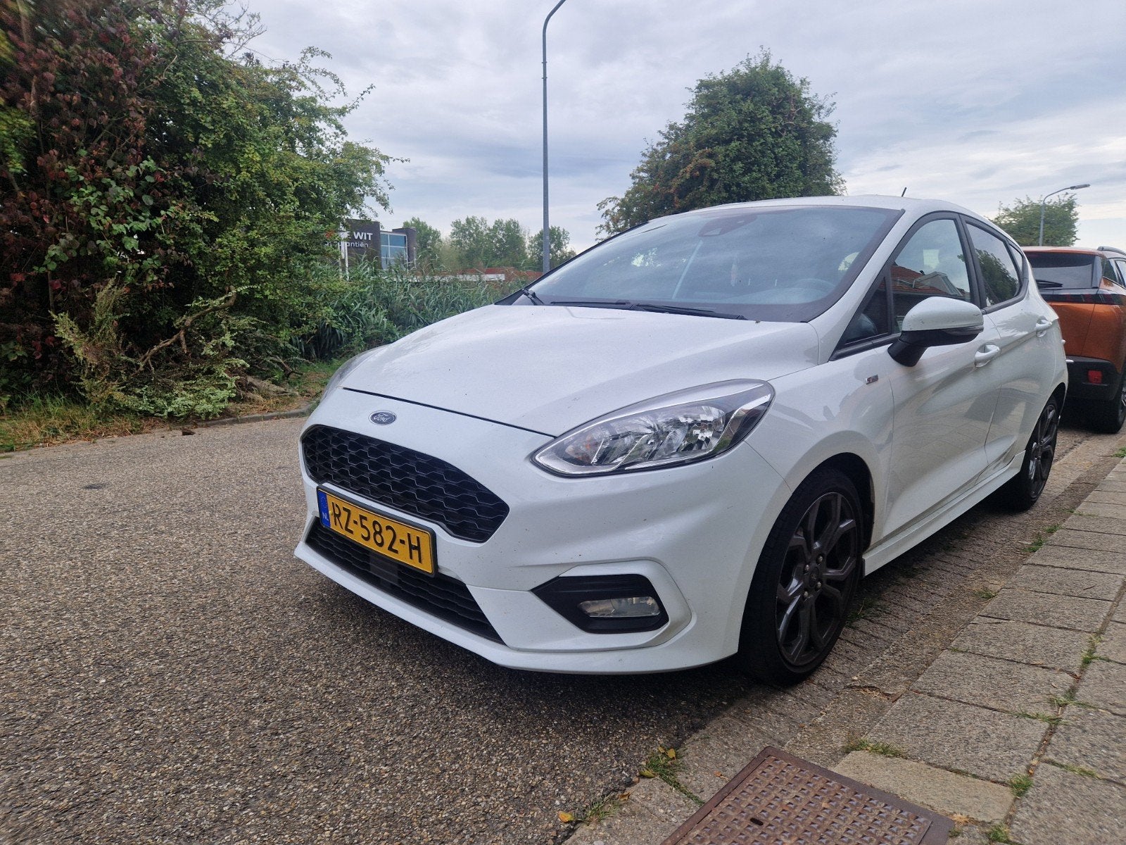 Ford Fiësta ST-line  1.0 Ecoboost 100pk 5dr 2018 Wit, Voorwielaandrijving, Zwart, Origineel Nederlands, Handgeschakeld