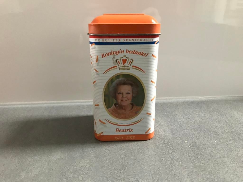 2 zo goed als nieuwe blikjes van de Ruijter, Ophalen of Verzenden, Zo goed als nieuw