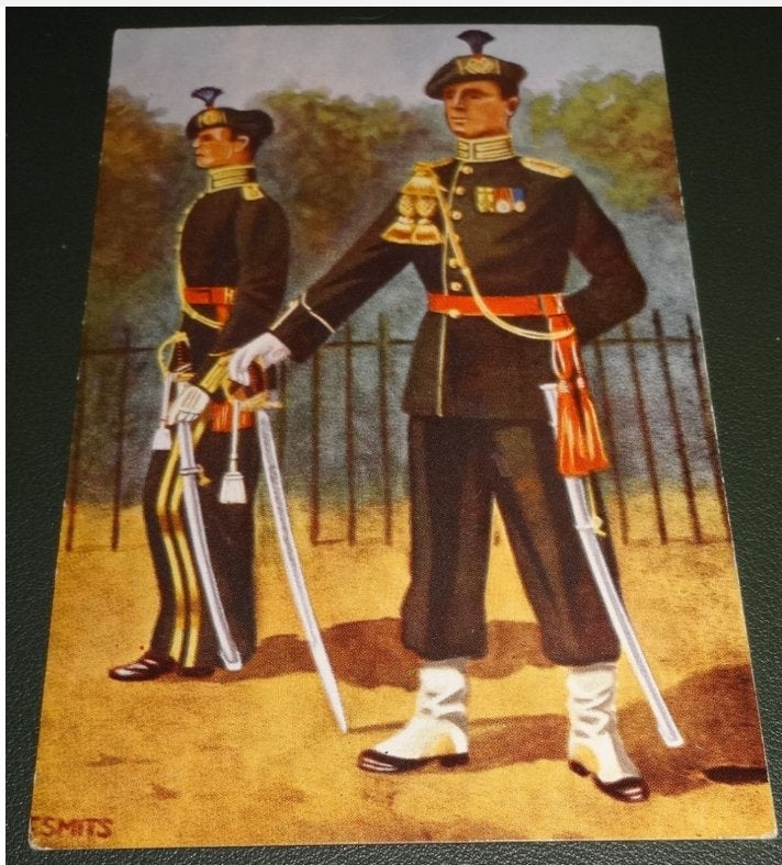 Nederland - Uniform Ceremonieel Officieren - Jagers - KMi01, Verzenden, 1940 tot 1960, Ongelopen, Politiek en Historie