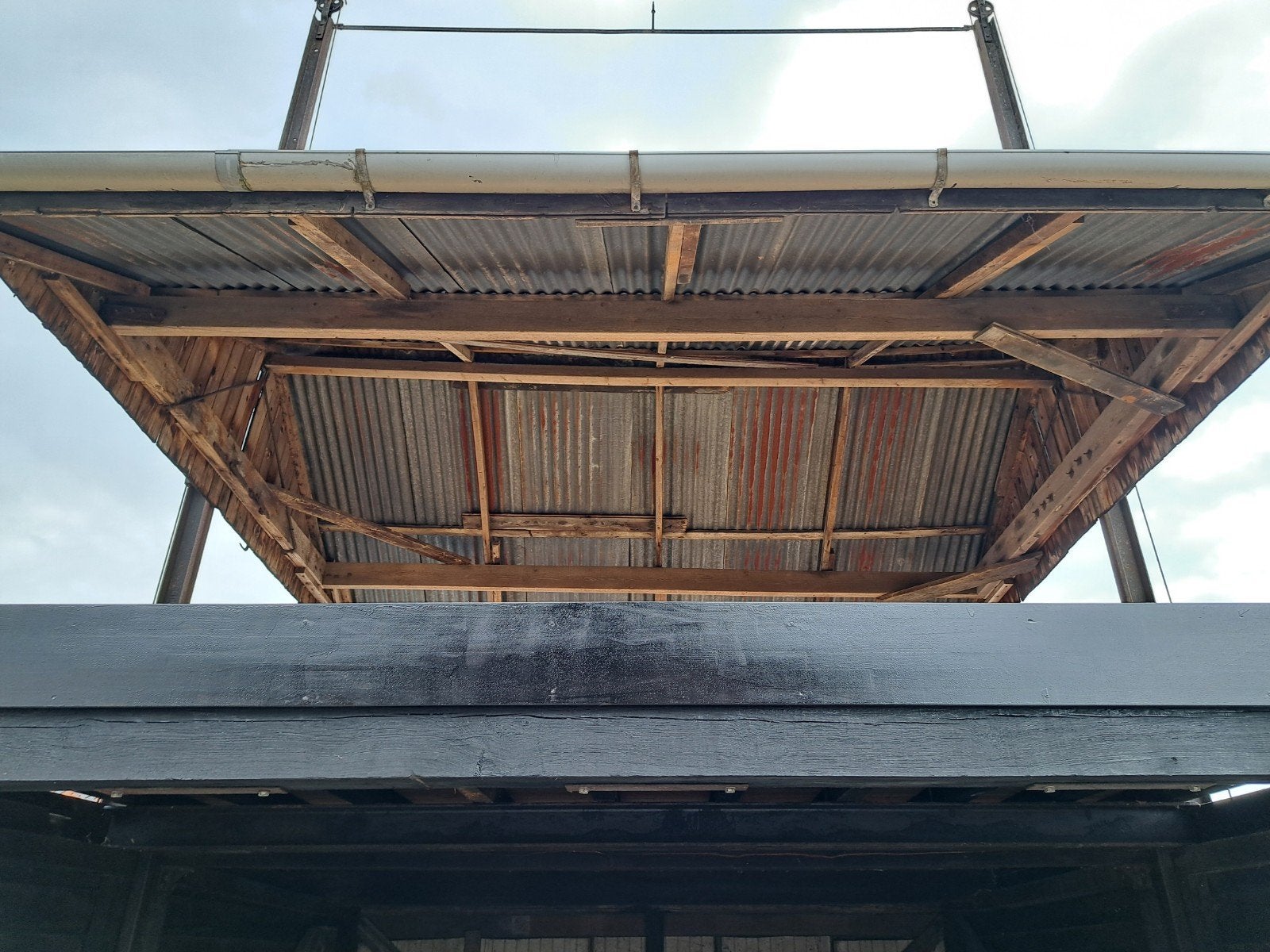 Oude zinken golfplaten (14 stuks) voor decoratie, Ophalen