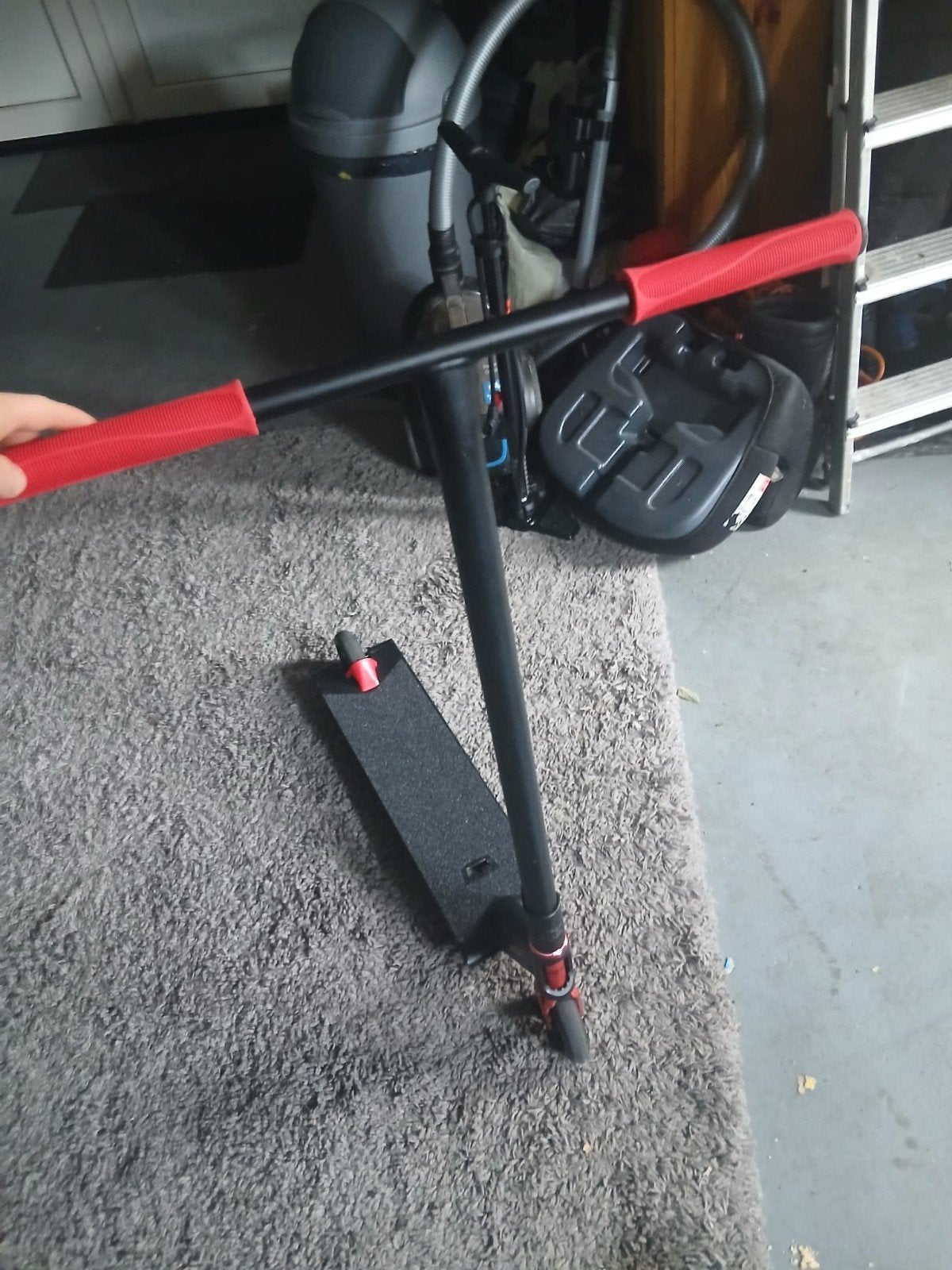 NKD Mono Stuntstep - Zwart met rode accenten, Fietsen en Brommers, Steps, Ophalen, Gewone step