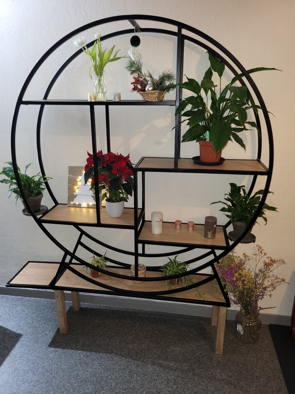 Planten en foto's rek voor je woonkamer of gang van je huis, Ophalen of Verzenden