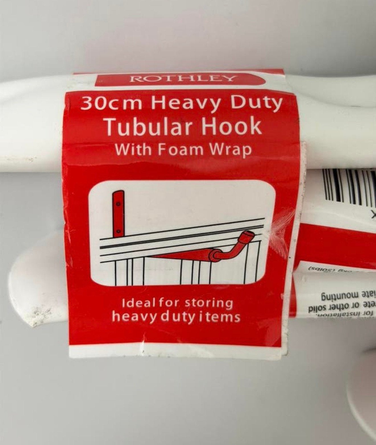 4x Rothley zware ophanghaak 30cm met foam Nieuw ophang-haak, Nieuw, Ophalen of Verzenden, H, H