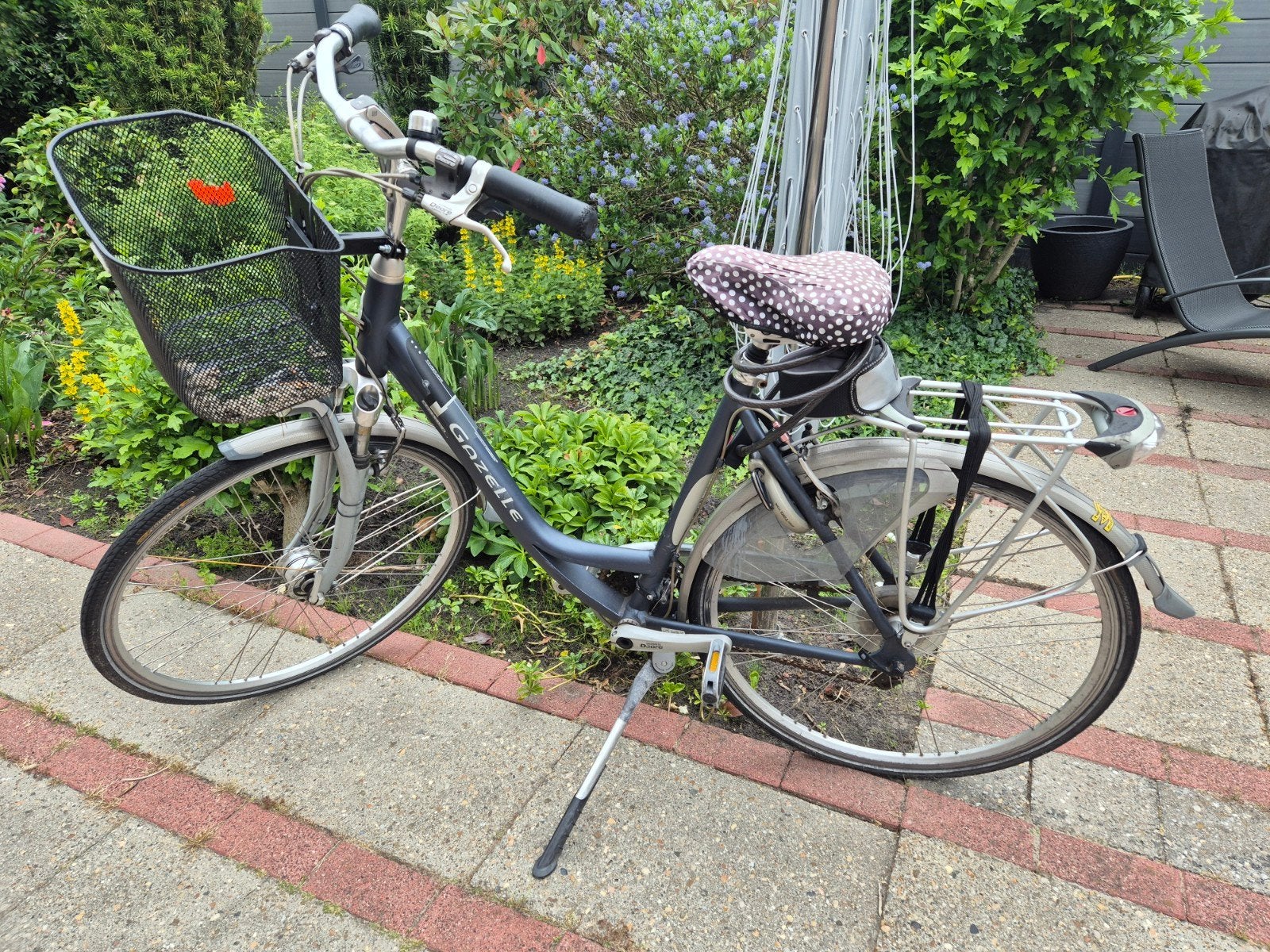 Dames en heren fiets, Ophalen, Gebruikt, Gazelle