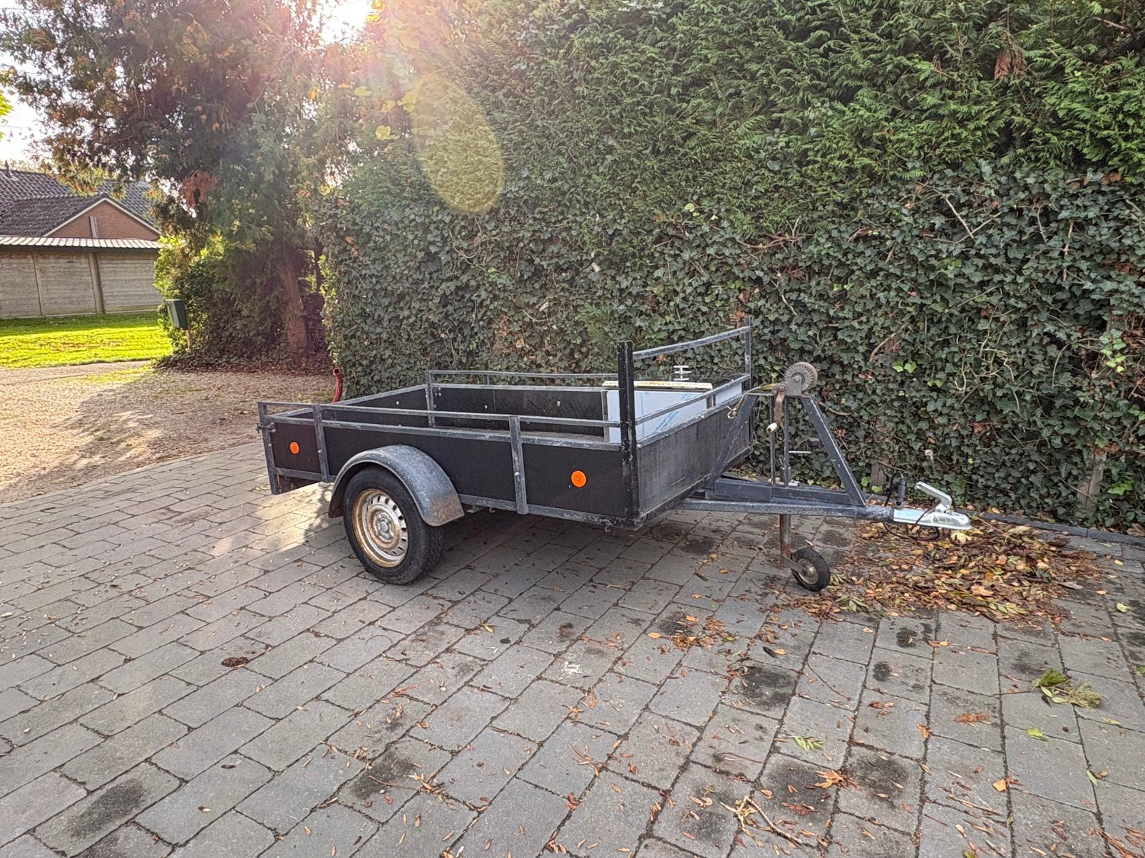 Ahanger met rvs bodem, Ophalen, Gebruikt