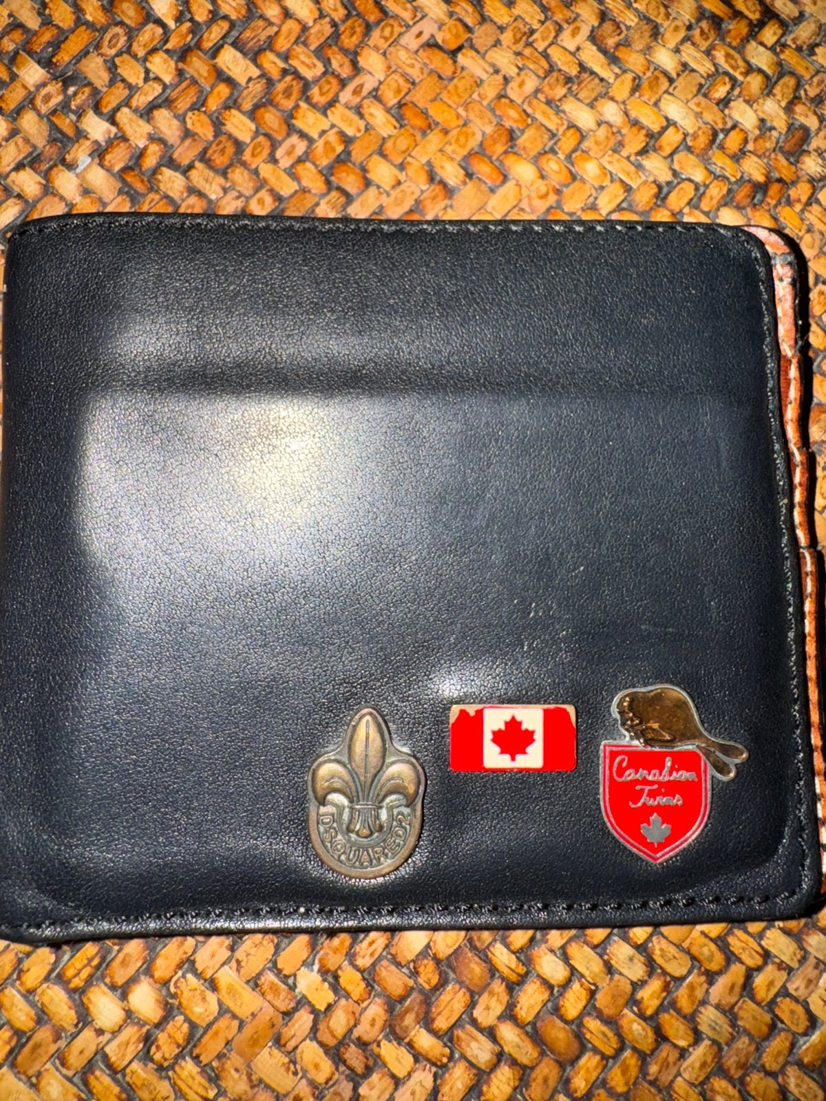 Dsquared portomonee, Sieraden, Tassen en Uiterlijk, Portemonnees, Ophalen of Verzenden, Zo goed als nieuw, Zwart, Oilily