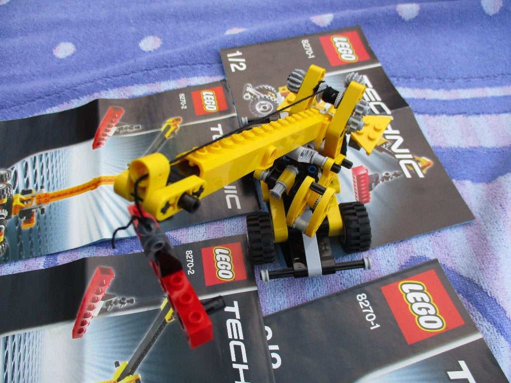 lego Set 8270 Kraan voor ruig terrein, Kinderen en Baby's, Ophalen of Verzenden, Gebruikt, Complete set, Lego
