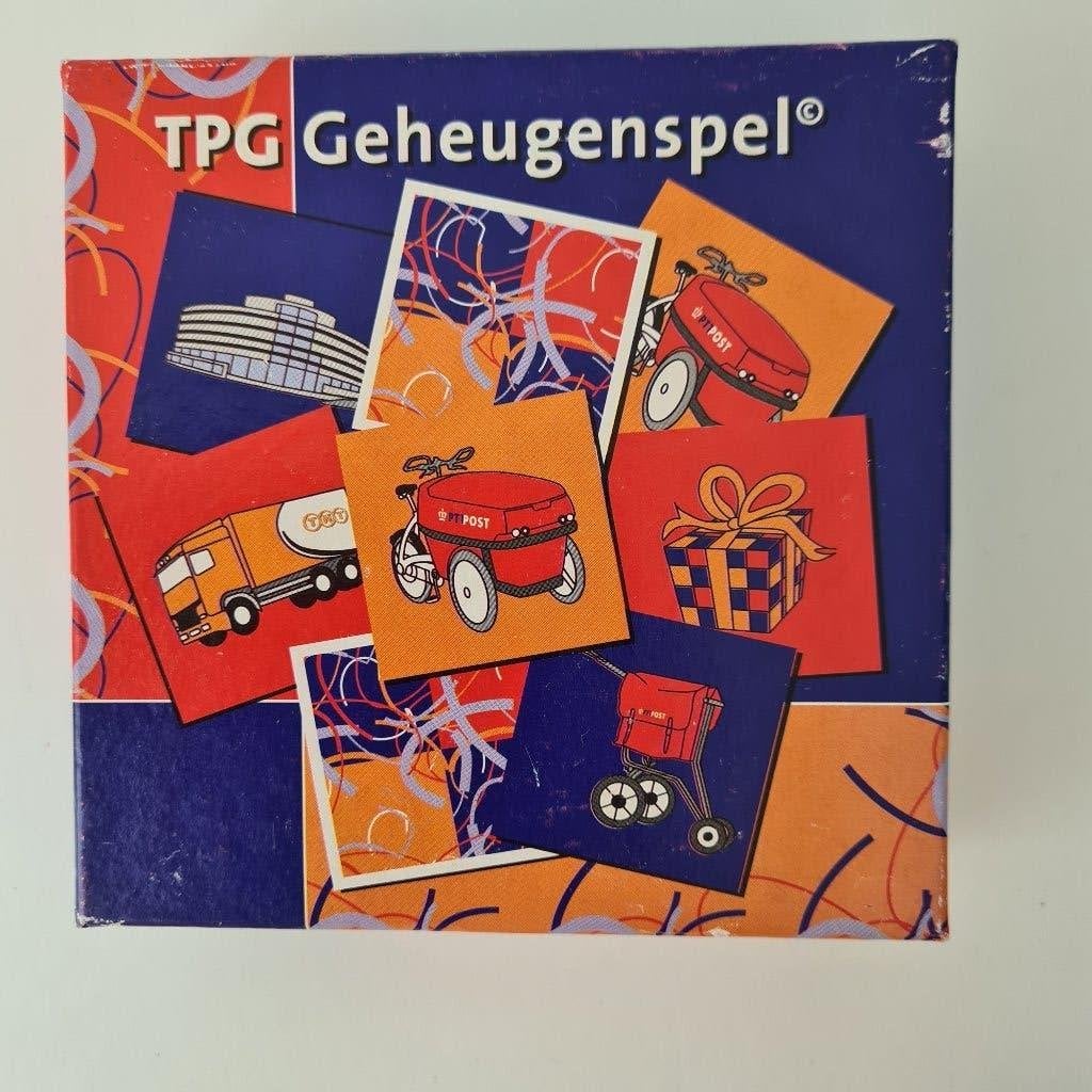 TPG Geheugenspel (memory) - Post - PTT, Een of twee spelers, Ophalen of Verzenden, Gebruikt