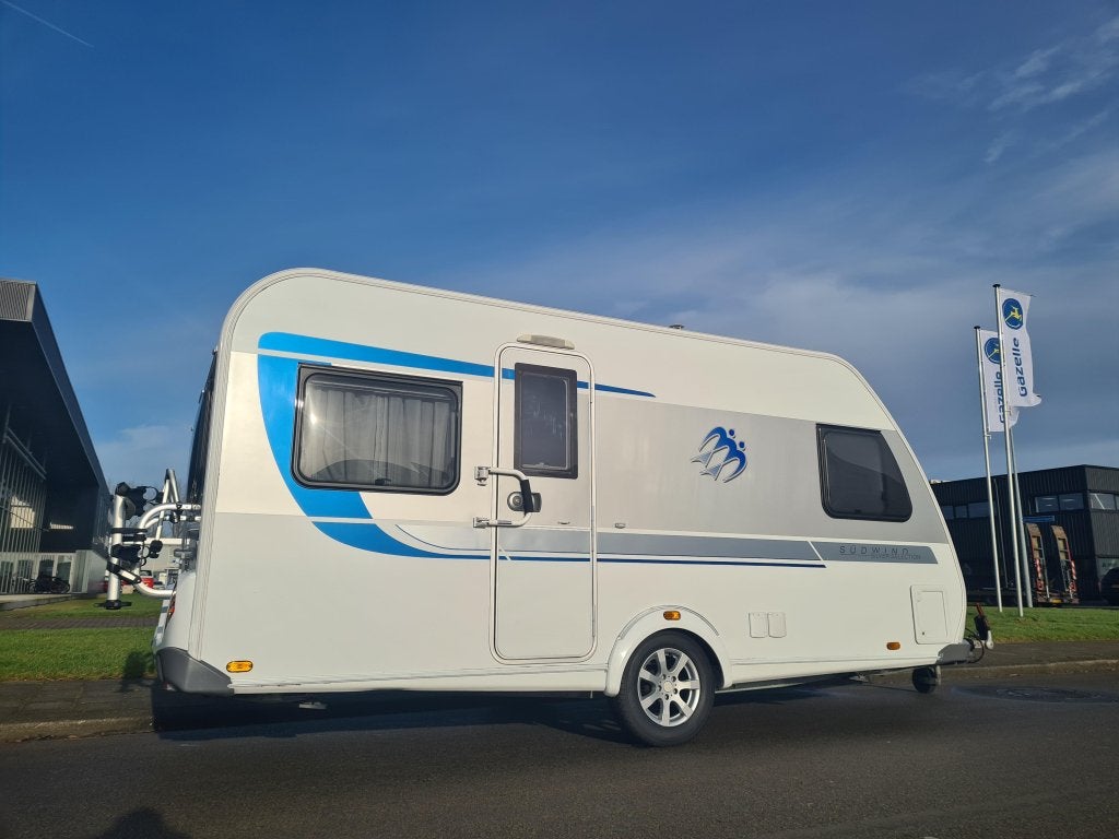 Knaus Sudwind Silver Selection 450 FU, Caravans en Kamperen, Rondzit, Bedrijf, Overige typen, 4 tot 5 meter