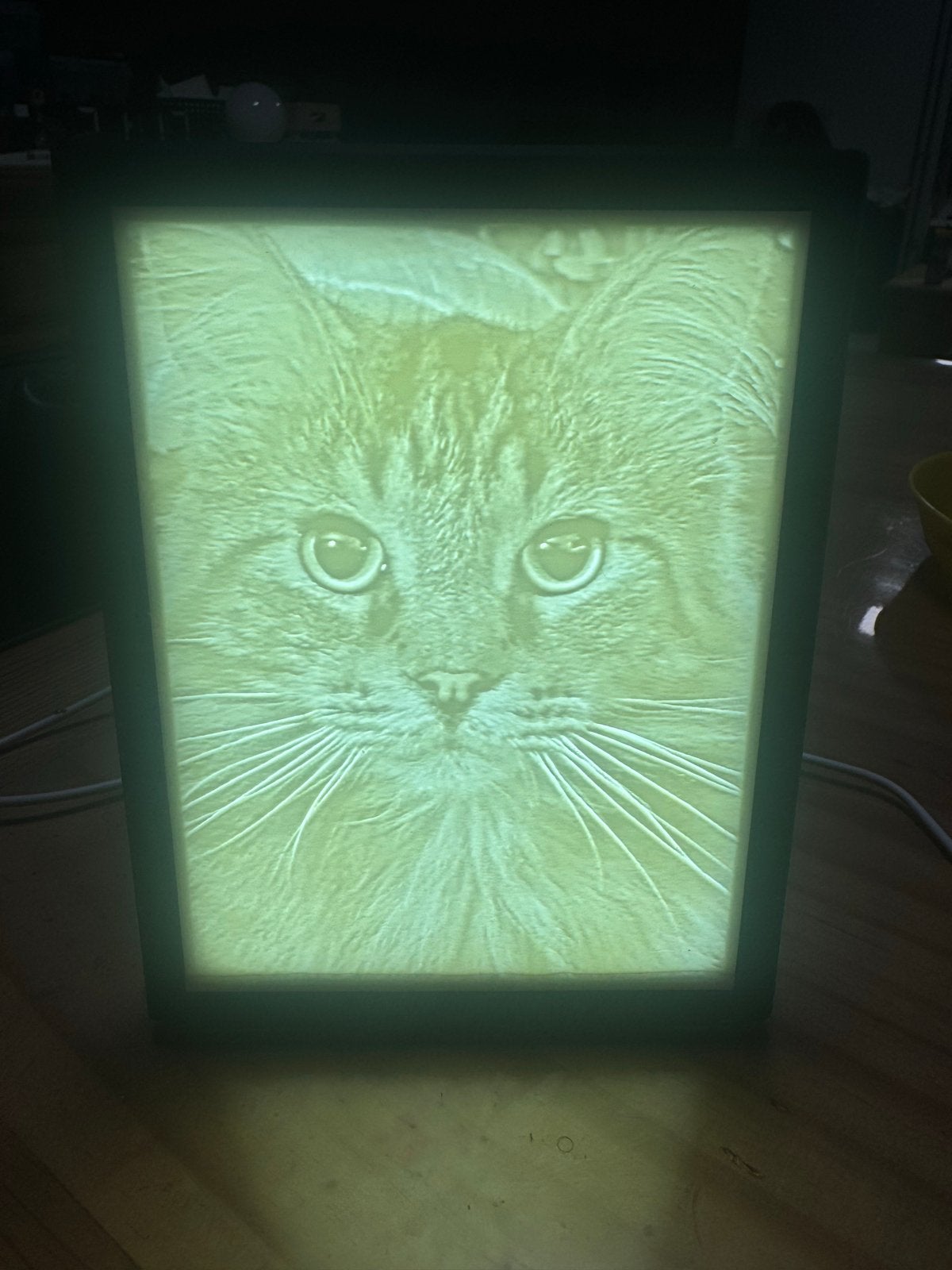Gepersonaliseerde 3D Lichtfoto's - Jouw foto  als lithofaan, Kunststof, Nieuw, Ophalen of Verzenden, Fotolijst