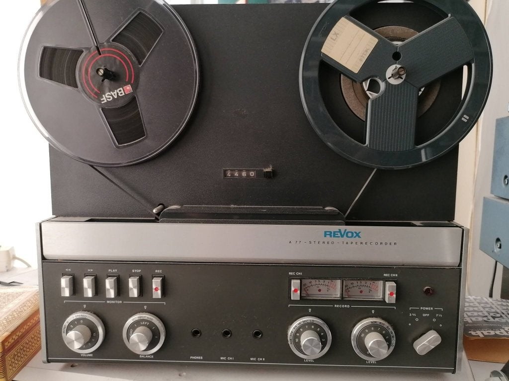 revox bandrecoreder  a77, Ophalen, Bandrecorder, Met banden
