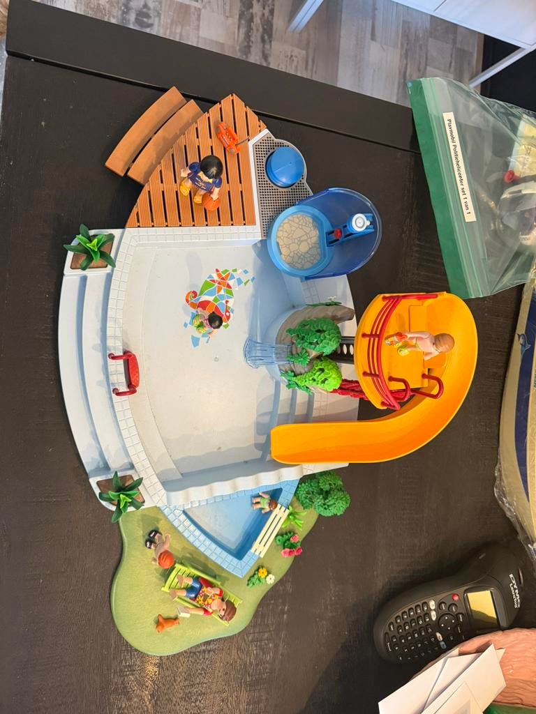 Playmobil Zwembad / waterpark, Ophalen of Verzenden, Zo goed als nieuw
