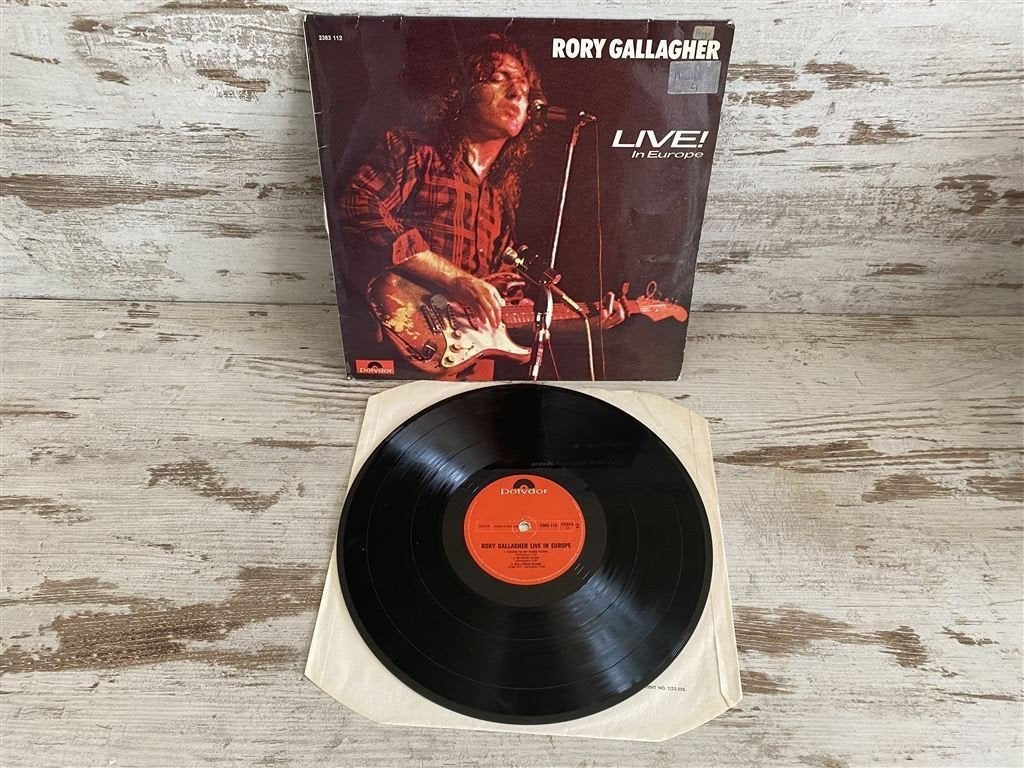 Rory Gallagher - live! in europe vinyl [1467], Cd's en Dvd's, Verzenden, Zo goed als nieuw, 12 inch, Poprock