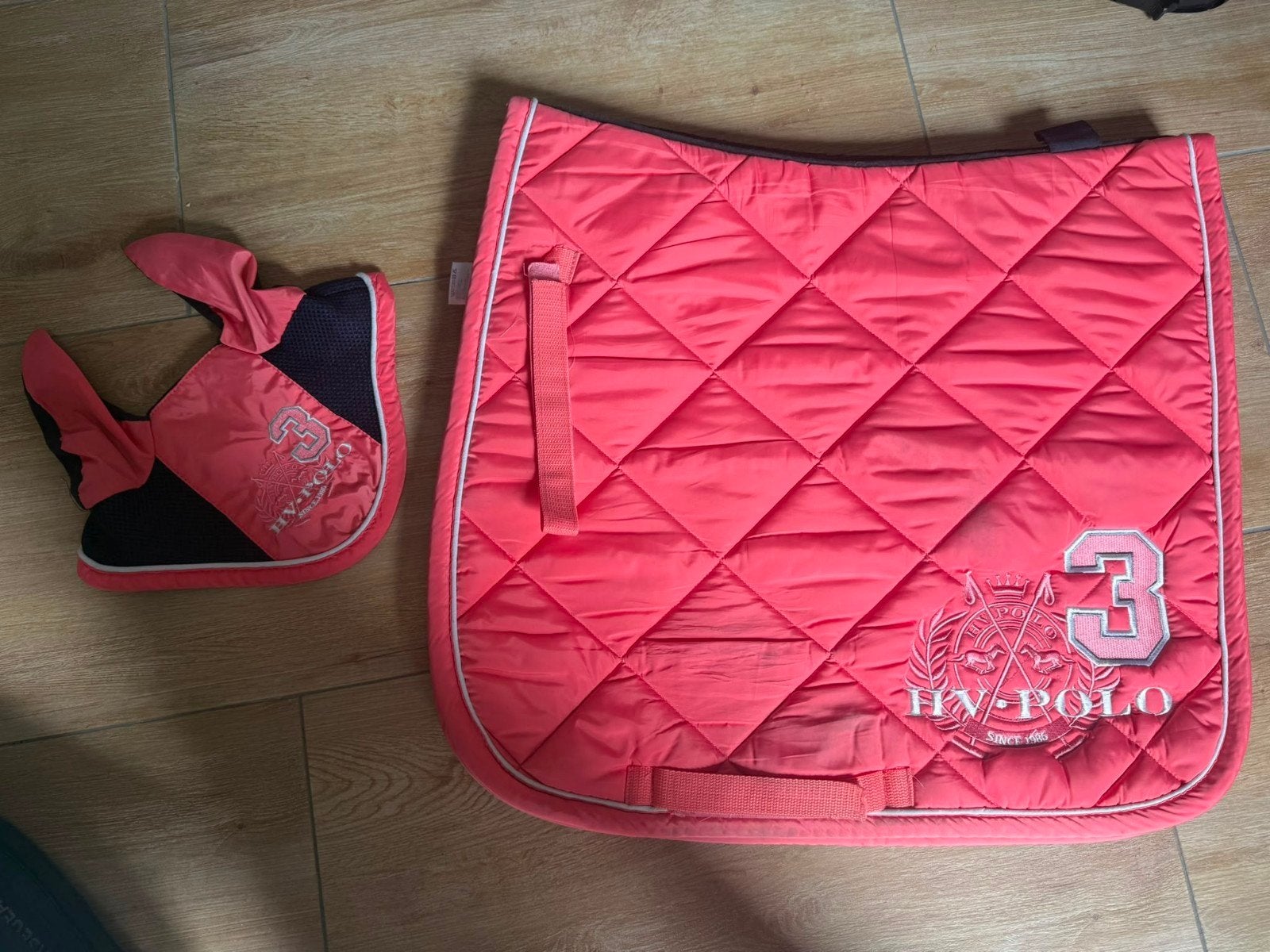 Dressuur dekje met oornetje, Dieren en Toebehoren, Paarden en Pony's | Dekens en Dekjes, Cob (M), Ophalen, Gebruikt