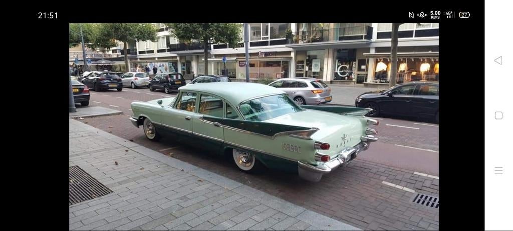 Dodge 1959 Lime Groen, Auto's, Automaat, Achterwielaandrijving, 258 pk, Leder en Stof