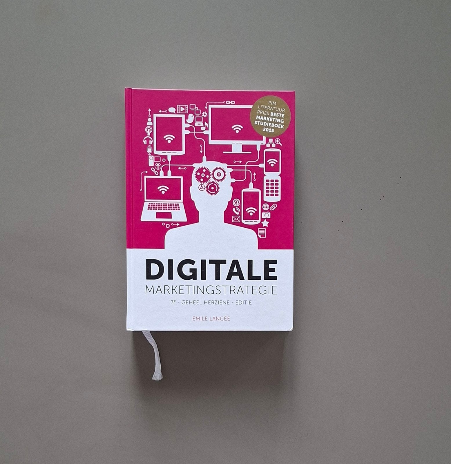 Digitale Marketingstrategie - Emile Lancée, Ophalen of Verzenden, Zo goed als nieuw, Economie en Marketing, Emile Lancée
