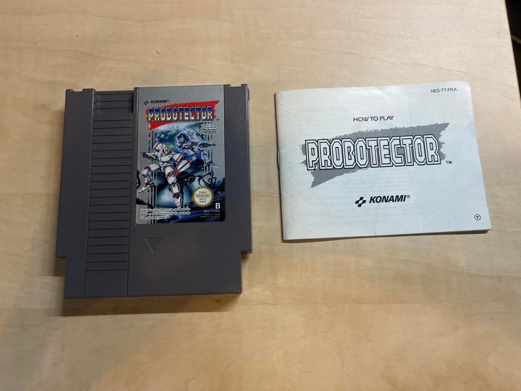 Probotector NES - Klassieke actiegame met handleiding, Gebruikt, Shooter, 1 speler, Ophalen of Verzenden