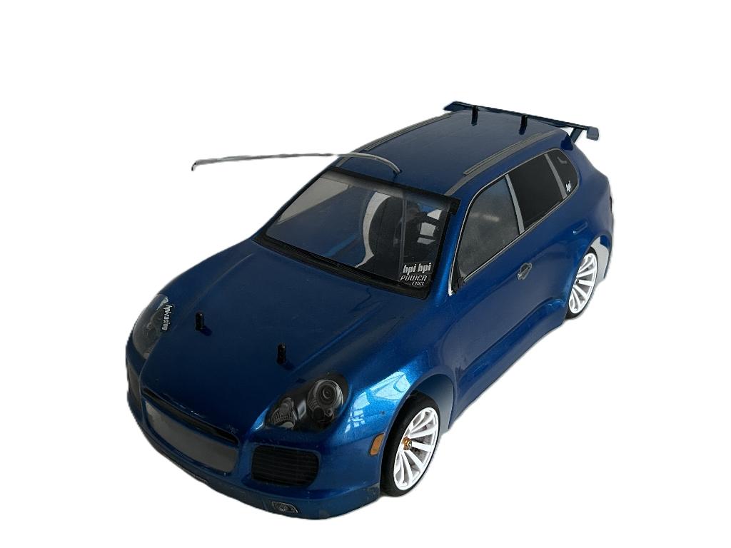 Porsche Cayenne (HPI) 1/10 elektro rc auto, Hobby en Vrije tijd, Elektro, Gebruikt, Ophalen of Verzenden, Schaal 1:10
