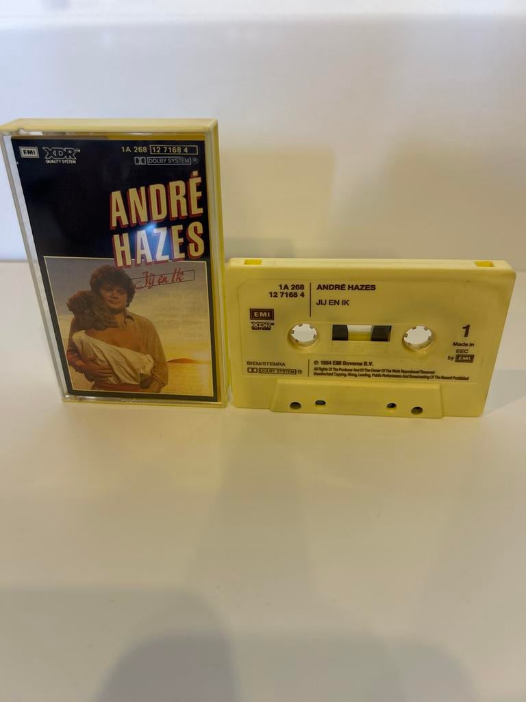 André Hazes - Jij en Ik (Cassettebandje), Cd's en Dvd's, Cassettebandjes, Gebruikt, 1 bandje, Ophalen of Verzenden, Origineel