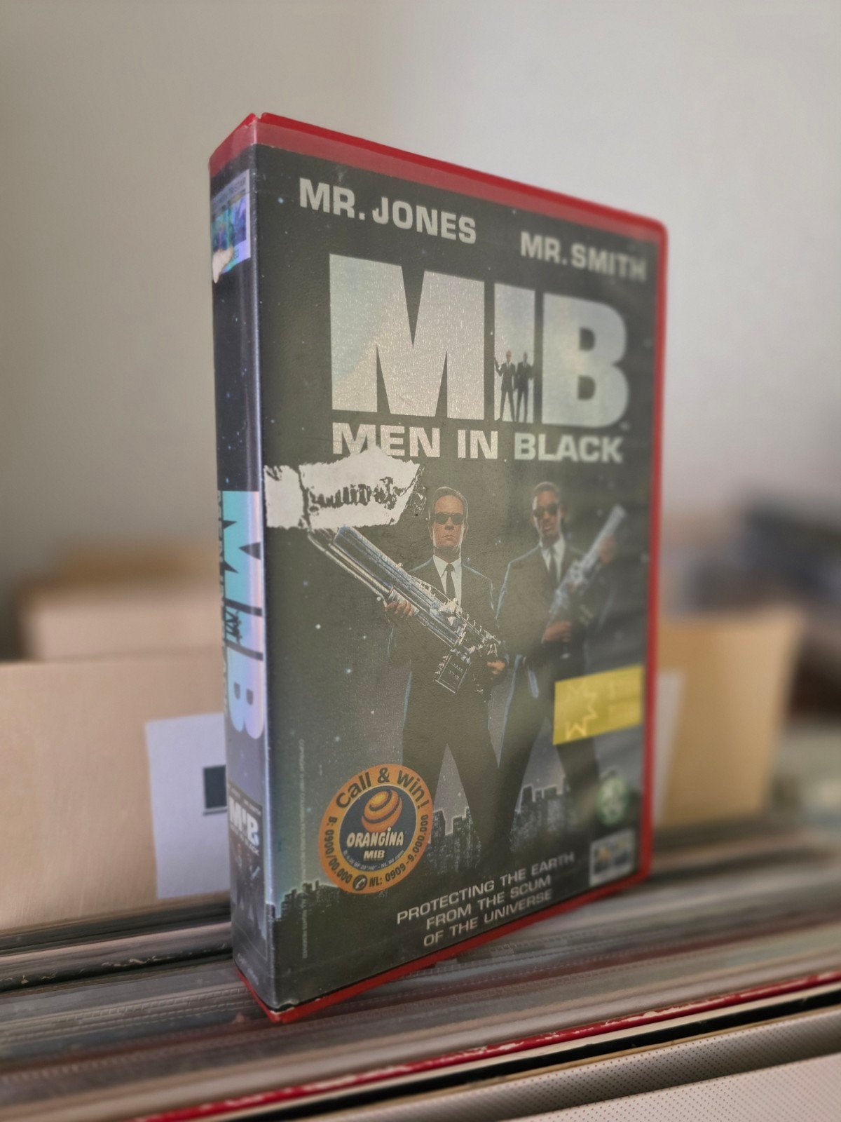 Men in Black - Ex-rental VHS, Ophalen of Verzenden