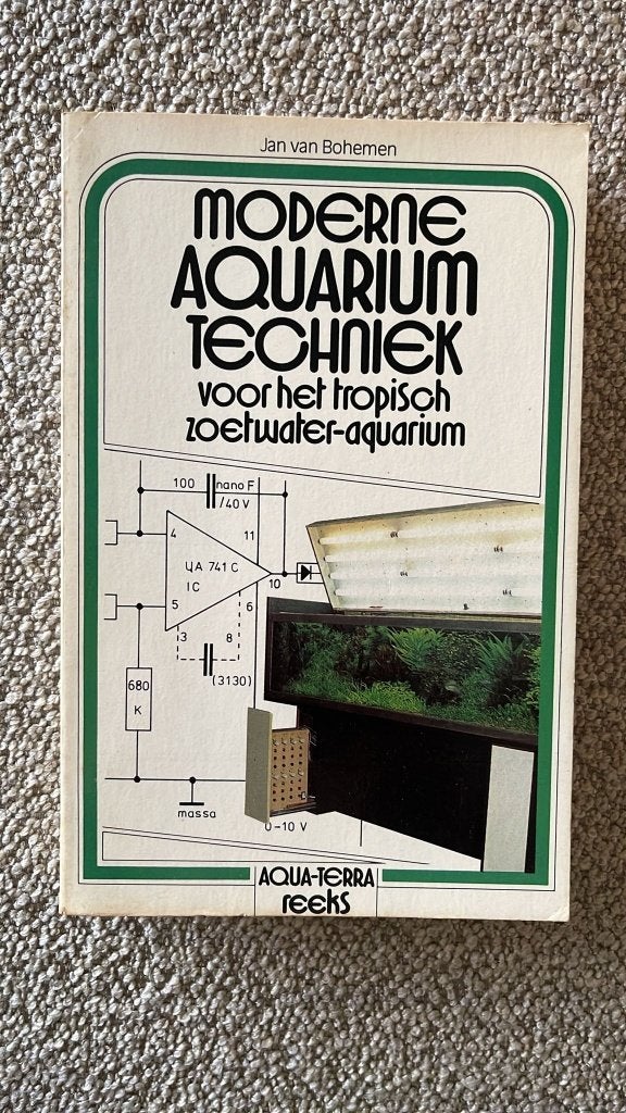 Boek: Moderne aquarium techniek, Ophalen of Verzenden, Gelezen, Vissen