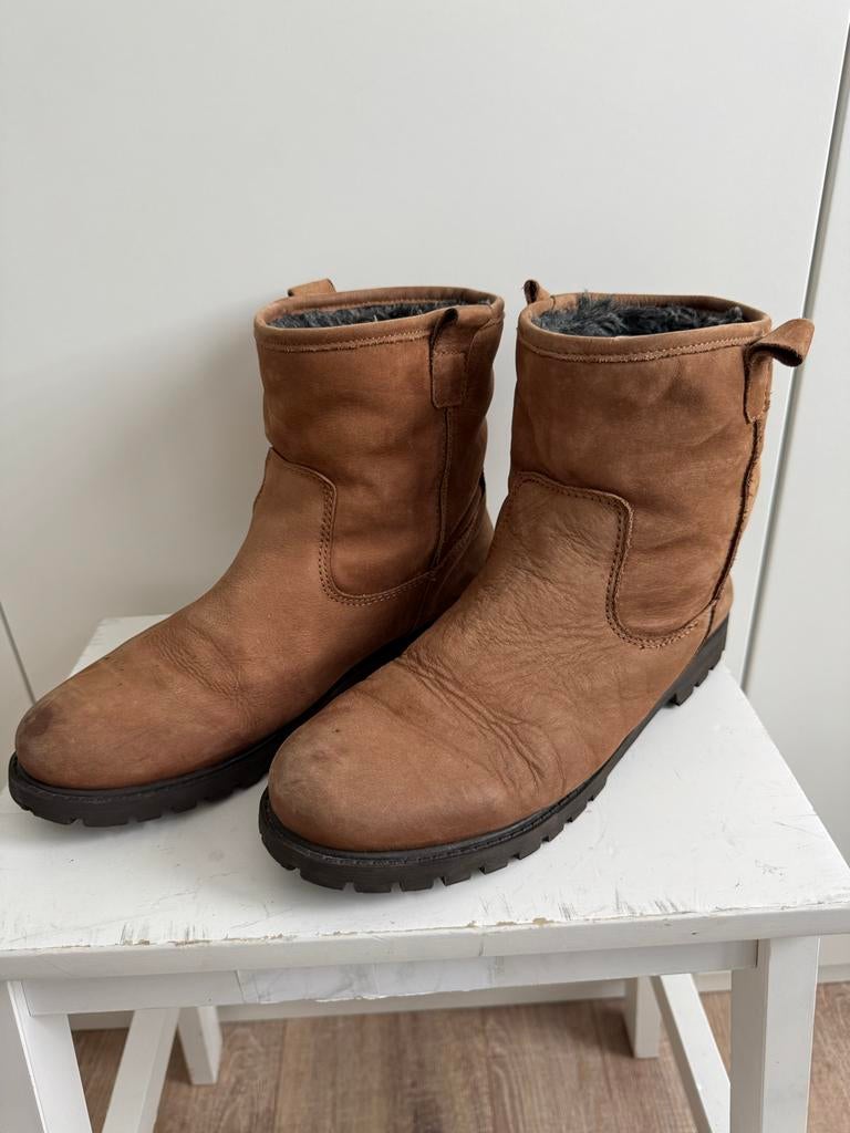Bruine laarzen maat 41, Kleding | Dames, Schoenen, Ophalen of Verzenden, Gedragen, Bruin, Lage of Enkellaarzen